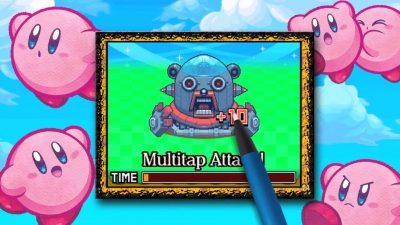 Artwork ke hře Kirby: Mass Attack