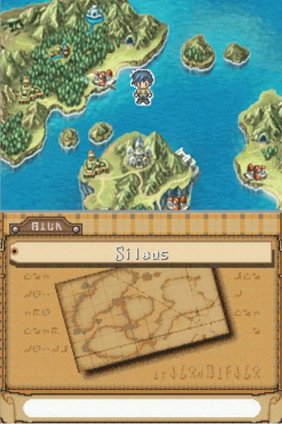 Screen ze hry Lunar: Dragon Song