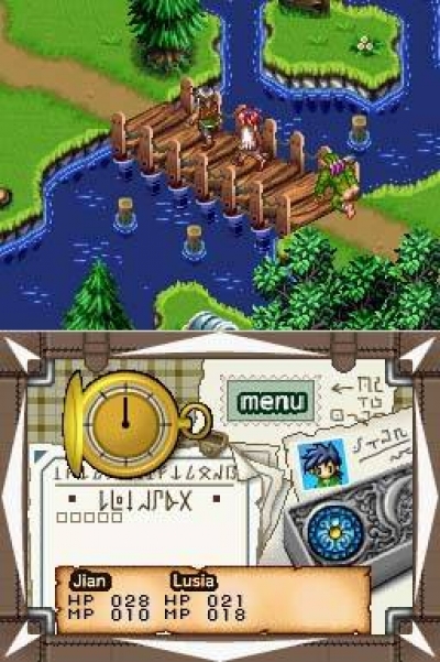 Screen ze hry Lunar: Dragon Song