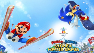 Artwork ke he Mario & Sonic at the Olympic Winter Games