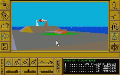 Screen ze hry Carrier Command