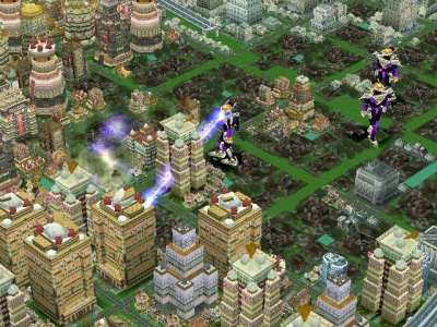 Screen ze hry SimCity: Creator