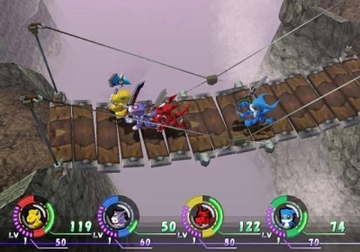 Screen ze hry Digimon World 4