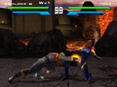 Screen ze hry X-Men: Next Dimension