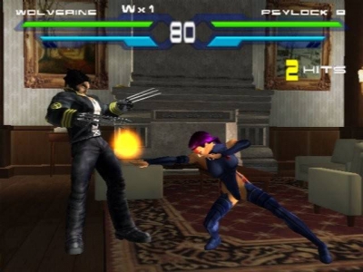 Screen ze hry X-Men: Next Dimension