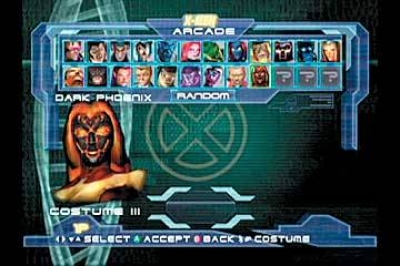 Screen ze hry X-Men: Next Dimension