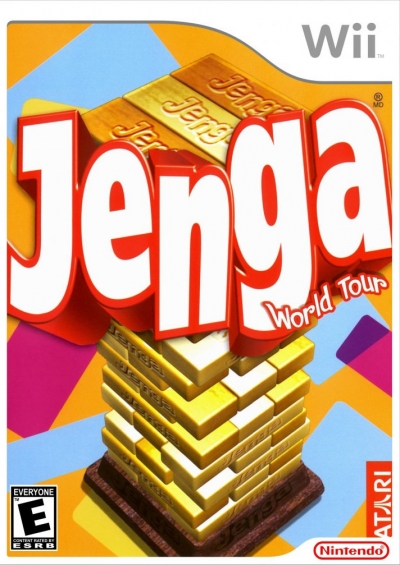 Obal hry Jenga World Tour