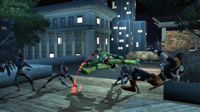 Screen ze hry TMNT