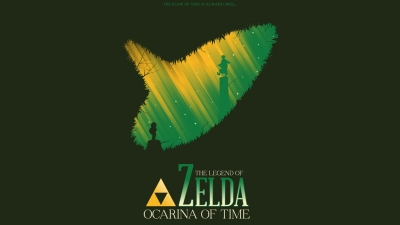 Artwork ke he The Legend of Zelda: Ocarina of Time 3D
