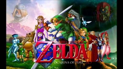 Artwork ke he The Legend of Zelda: Ocarina of Time 3D