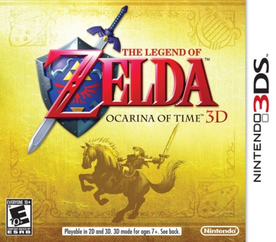 Obal hry The Legend of Zelda: Ocarina of Time 3D