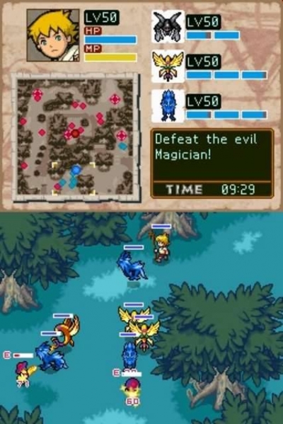 Screen ze hry LostMagic