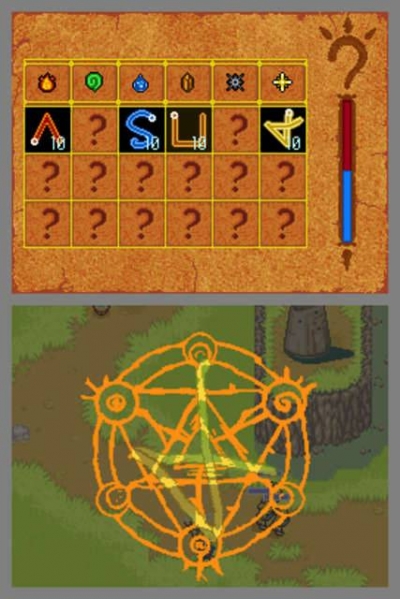 Screen ze hry LostMagic
