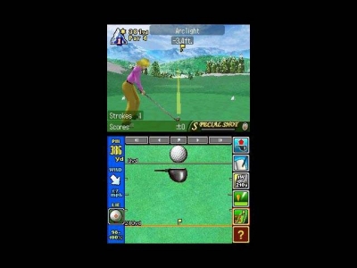 Screen ze hry True Swing Golf