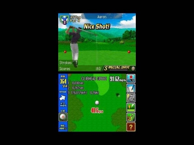 Screen ze hry True Swing Golf