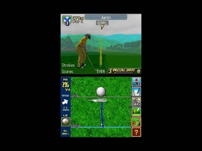 Screen ze hry True Swing Golf