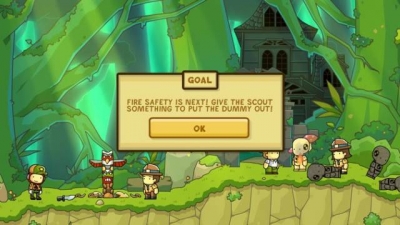 Screen ze hry Scribblenauts Unlimited