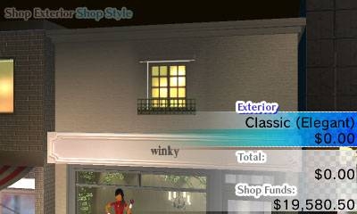 Screen ze hry Style Savvy: Trendsetters