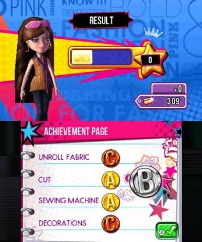 Screen ze hry Bratz: Fashion Boutique