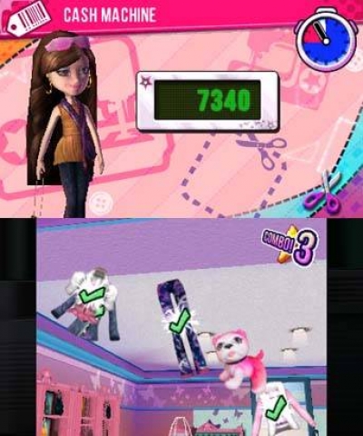Screen ze hry Bratz: Fashion Boutique