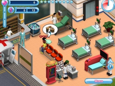 Screen ze hry Hysteria Hospital: Emergency Ward