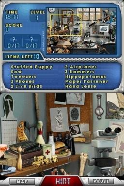 Screen ze hry Mystery P.I. Portrait of a Thief