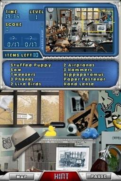 Screen ze hry Mystery P.I. Portrait of a Thief