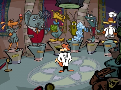 Screen ze hry Spy Fox 2: Some Assembly Required