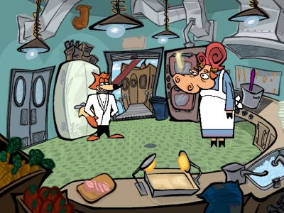 Screen ze hry Spy Fox 2: Some Assembly Required