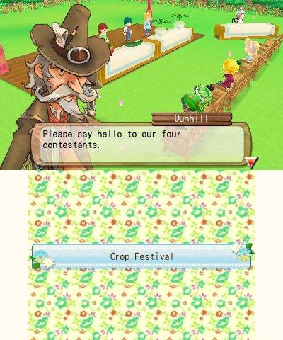 Screen ze hry Harvest Moon 3D: A New Beginning