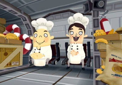 Screen ze hry Order Up!