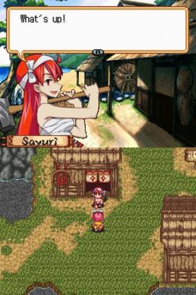 Screen ze hry Izuna 2: The Unemployed Ninja Returns
