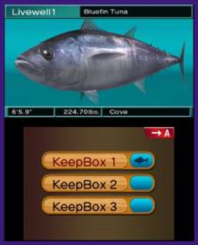 Screen ze hry Reel Fishing Paradise 3D