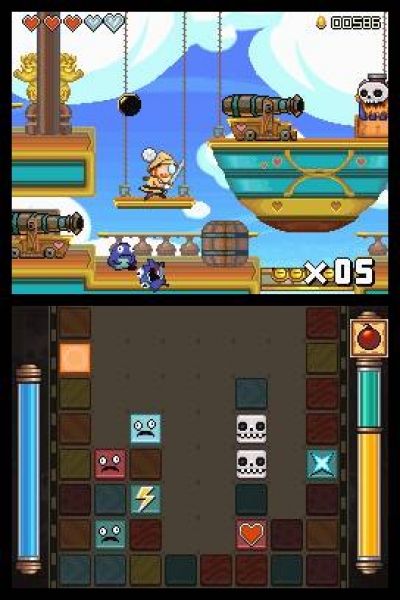 Screen ze hry Henry Hatsworth in the Puzzling Adventure