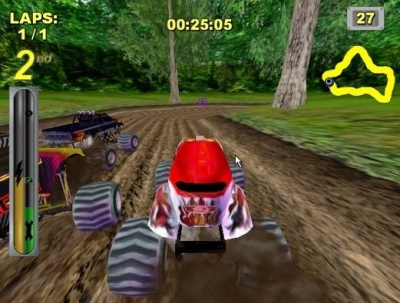 Screen ze hry Bigfoot: Collision Course