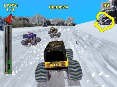 Screen ze hry Bigfoot: Collision Course