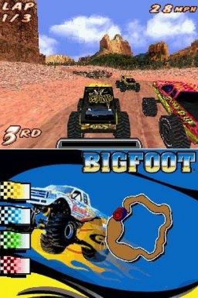 Screen ze hry Bigfoot: Collision Course