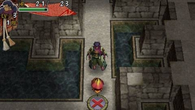 Screen ze hry Shiren the Wanderer