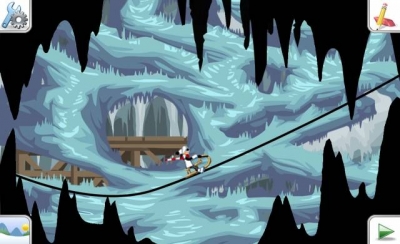Screen ze hry Line Rider 2: Unbound