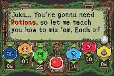 Screen ze hry Juka and the Monophonic Menace