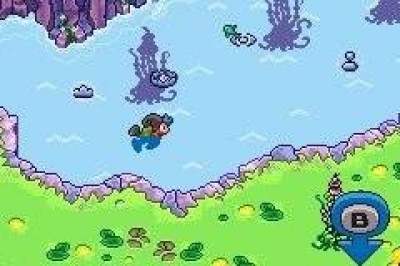Screen ze hry Juka and the Monophonic Menace