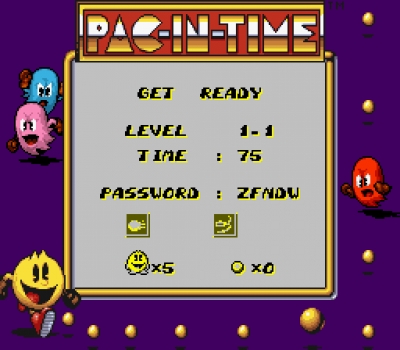 Screen ze hry Pac-In-Time