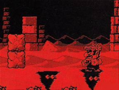 Screen ze hry Virtual Boy Wario Land
