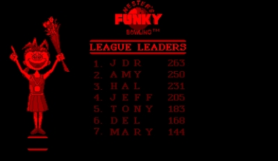 Screen ze hry Nesters Funky Bowling
