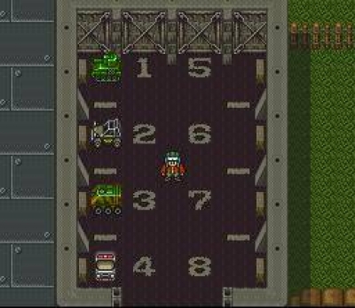 Screen ze hry Metal Max Returns