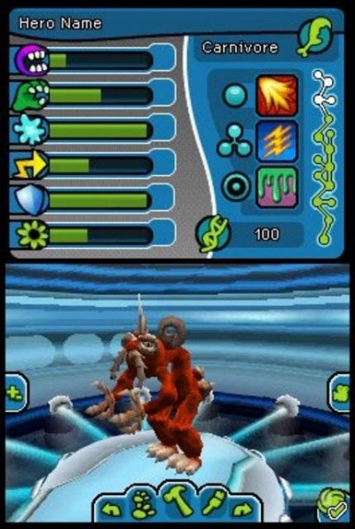 Screen ze hry Spore Hero Arena