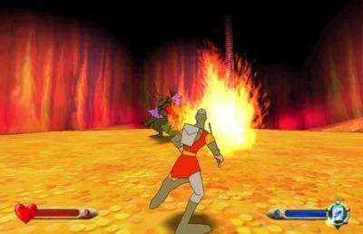 Screen ze hry Dragons Lair 3D: Return To The Lair