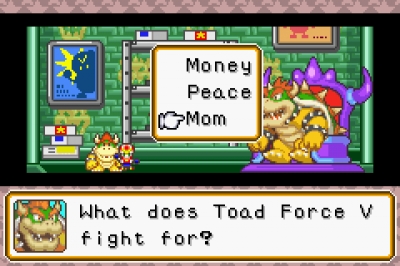 Screen ze hry Mario Party Advance
