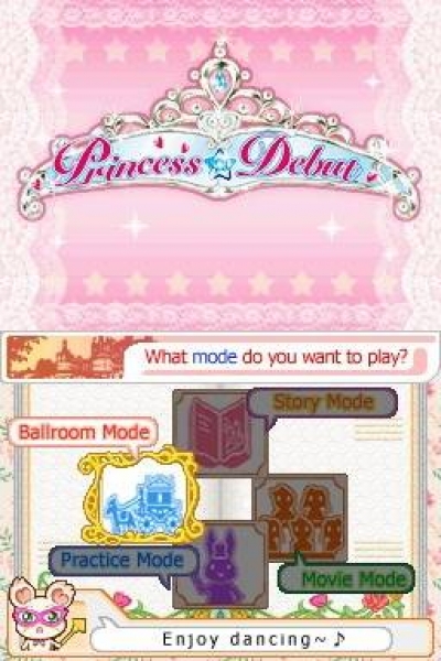 Screen ze hry Princess Debut