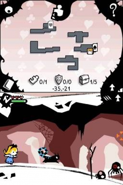 Screen ze hry Alice in Wonderland